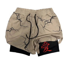 Anime Performance Shorts for Men