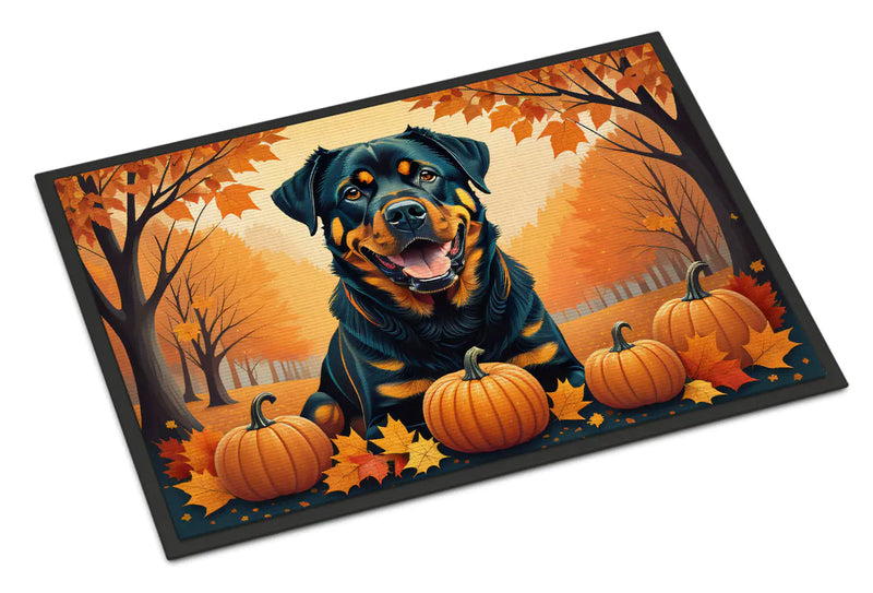 Rottweiler Fall Doormat