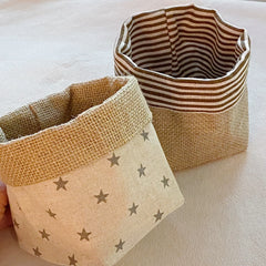 Reversible Burlap Plant Cover