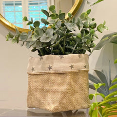 Reversible Burlap Plant Cover