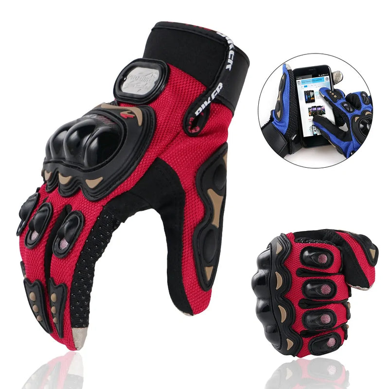 Touchscreen Motorcycle Racing Gloves